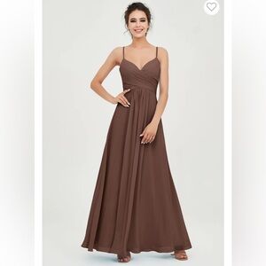 Chocolate Brown Woman’s Dress 
Prom, Bridal Party, Event dress